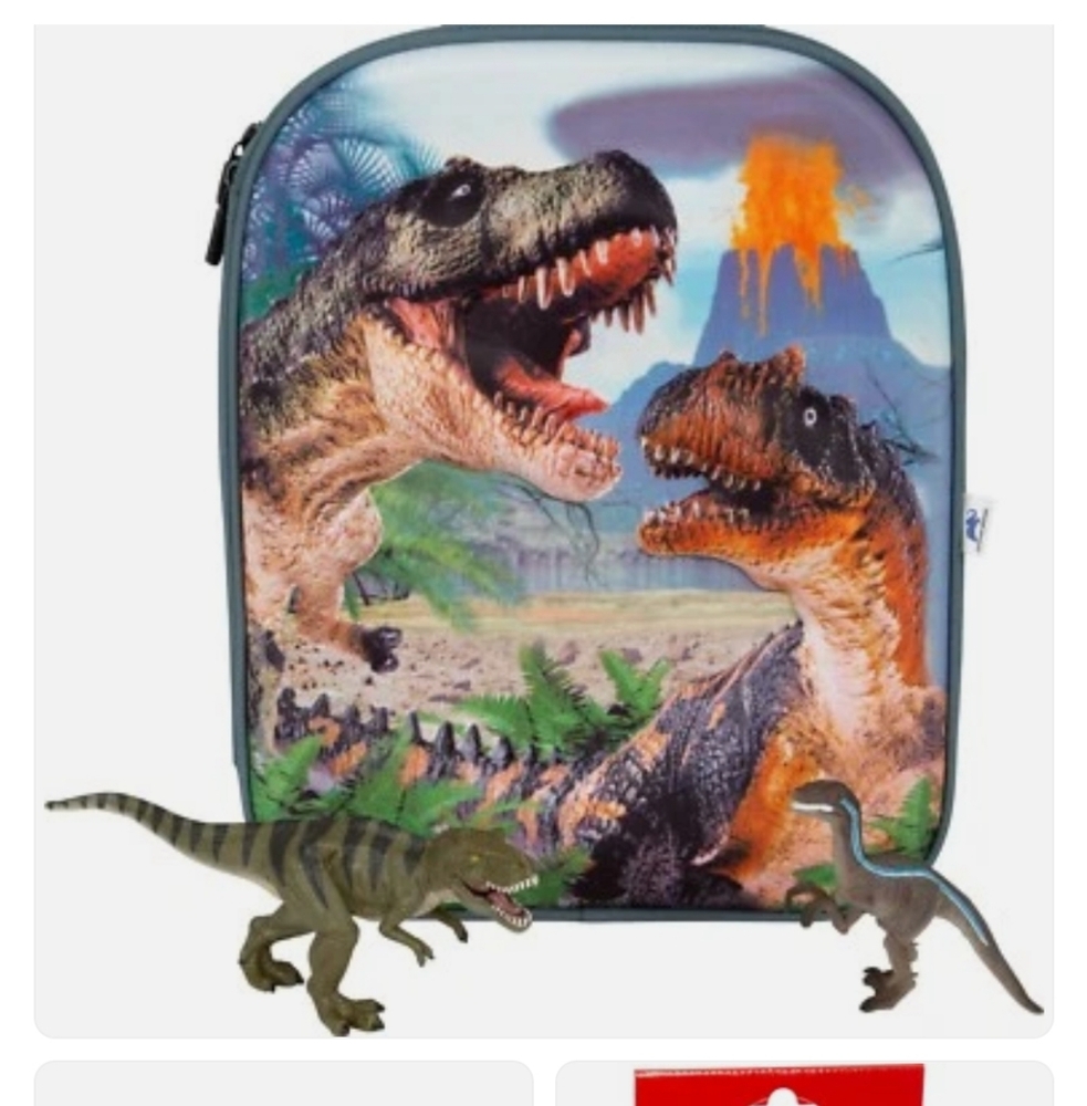 Backpack And Play Dinosaurs.  New With Tags - Picture 11 of 14